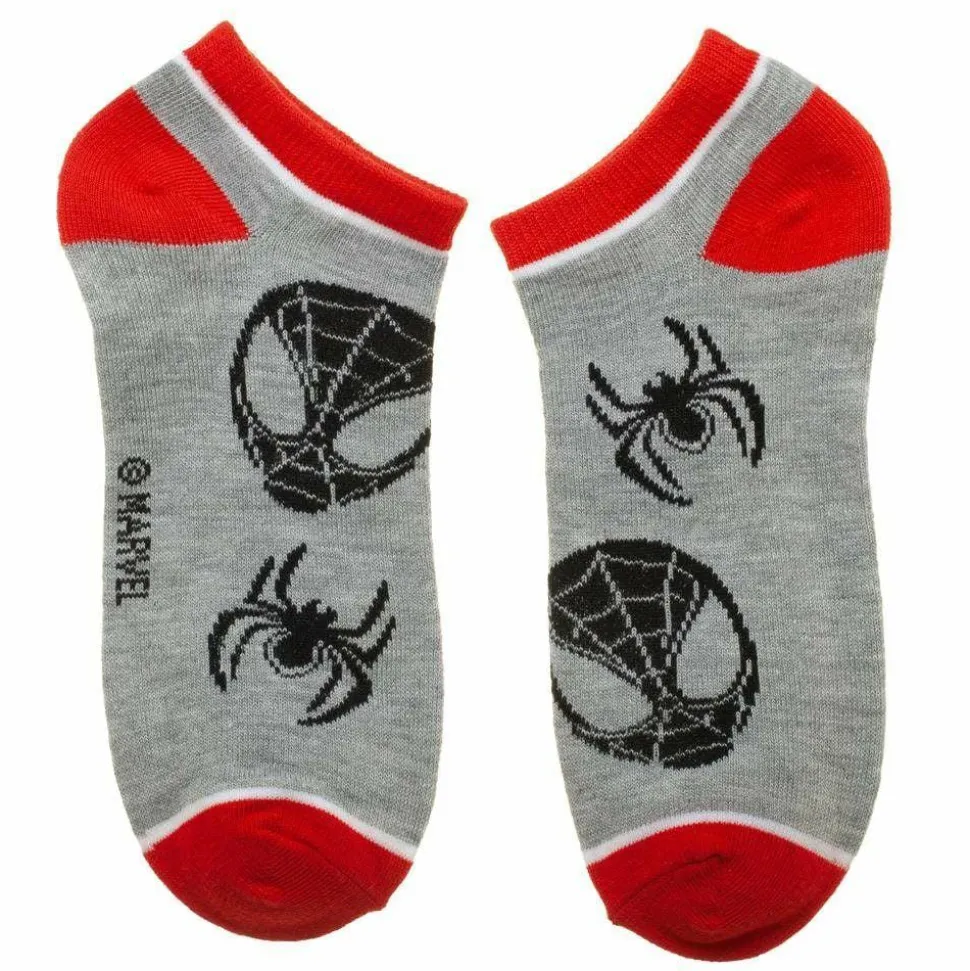 Spider-Man - Miles Morales Ankle Sock 5-Pack (One Size)