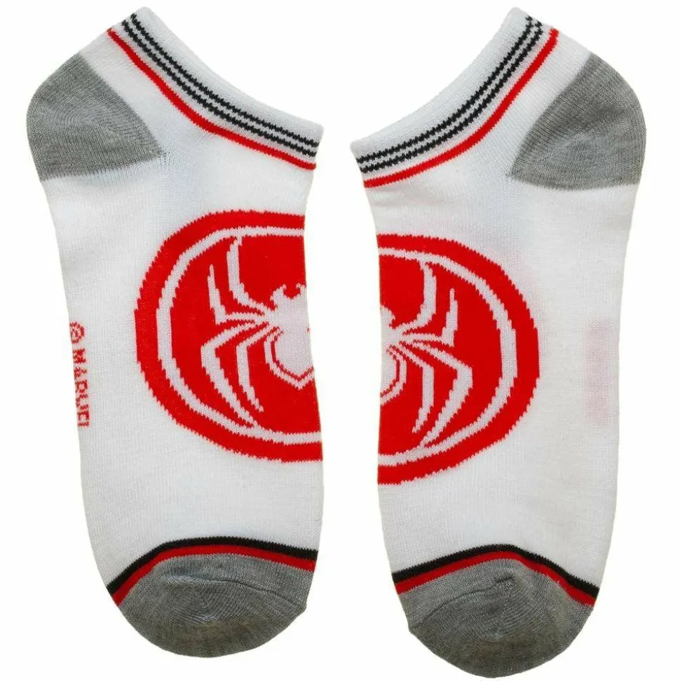 Spider-Man - Miles Morales Ankle Sock 5-Pack (One Size)