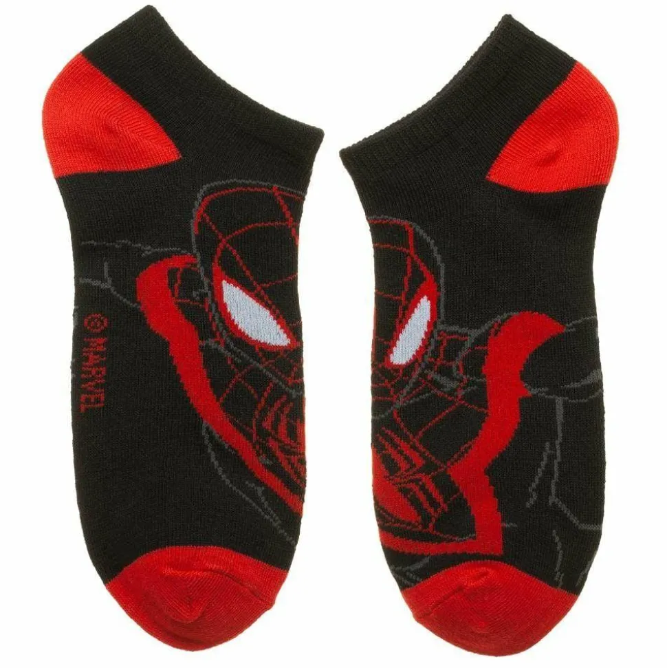 Spider-Man - Miles Morales Ankle Sock 5-Pack (One Size)