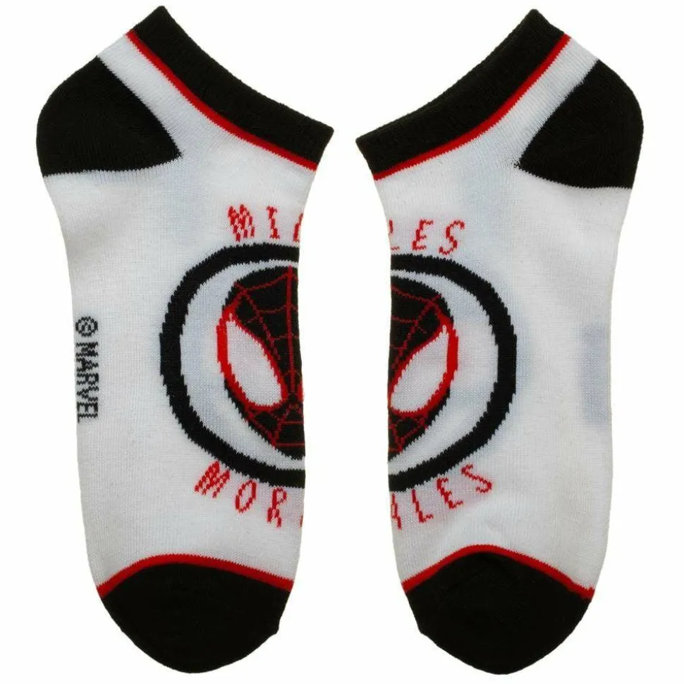 Spider-Man - Miles Morales Ankle Sock 5-Pack (One Size)