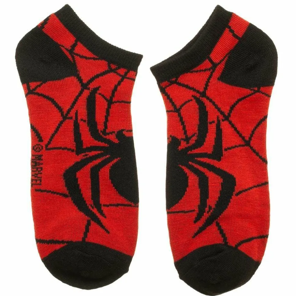 Spider-Man - Miles Morales Ankle Sock 5-Pack (One Size)