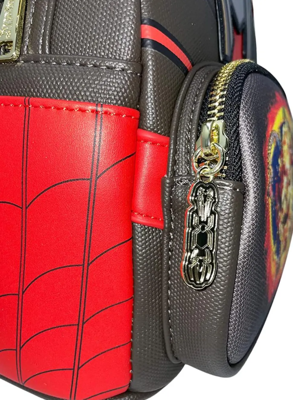 Spider-Man - No Way Home Cosplay 10" Faux Leather Mini Backpack