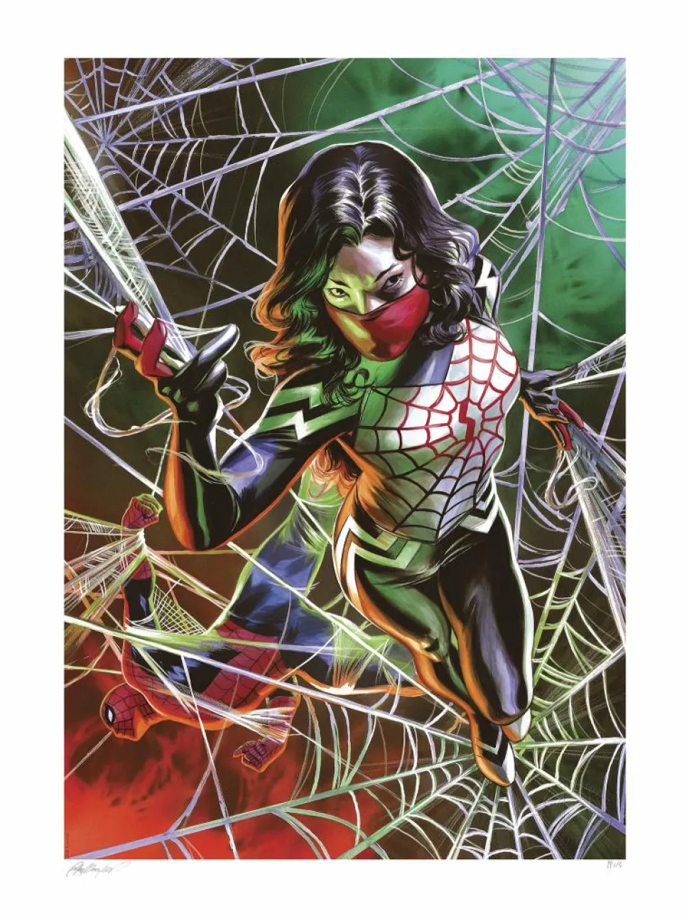 Spider-Man - Silk #5 Fine Art Print by Felipe Massafera