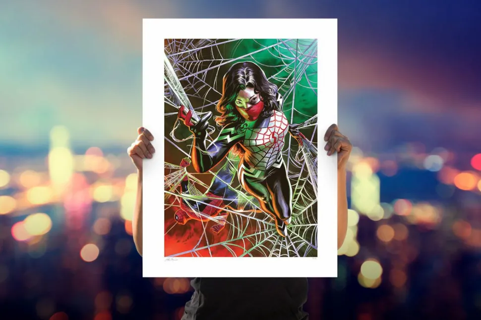 Spider-Man - Silk #5 Fine Art Print by Felipe Massafera