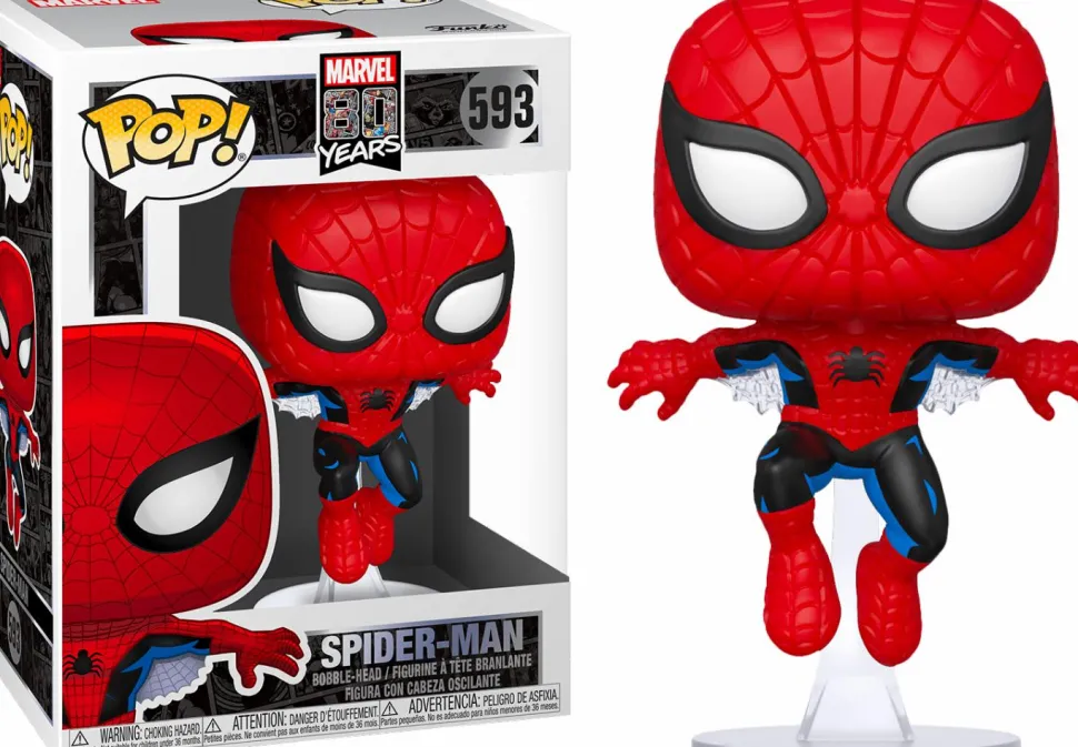 Spider-Man - Spider-Man First Appearance 80th Anniversary Pop! Vinyl Figure