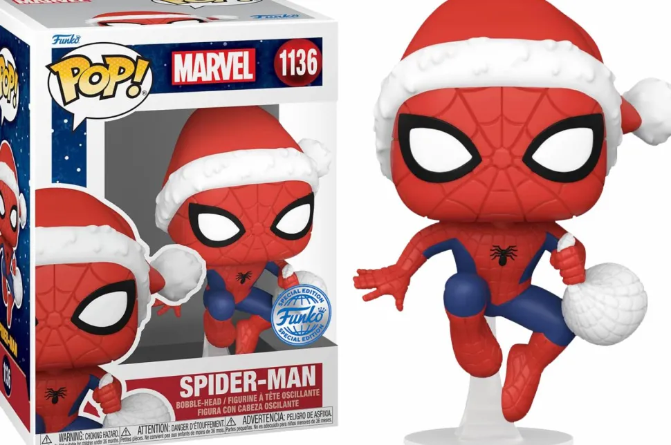 Spider-Man - Spider-Man in Santa Hat Beyond Amazing Pop! Vinyl Figure