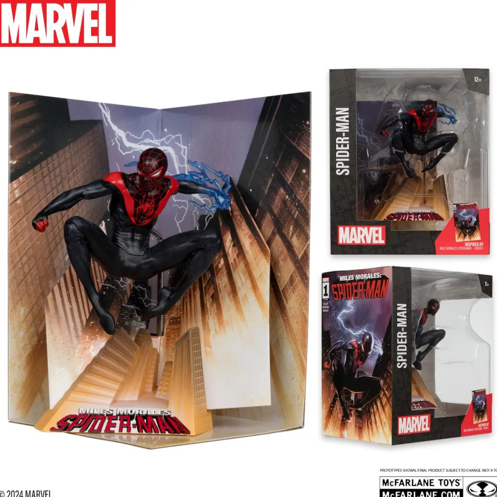Spider-Man - Spider-Man (Miles Morales: Spider-Man #1) 1/10th Scale PVC Posed Figure