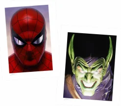 Spider-Man - Spider-Man: Portraits of Heroism & Green Goblin: Portraits of Villainy Set Fine Art Print Set by Alex Ross (Set of 2)