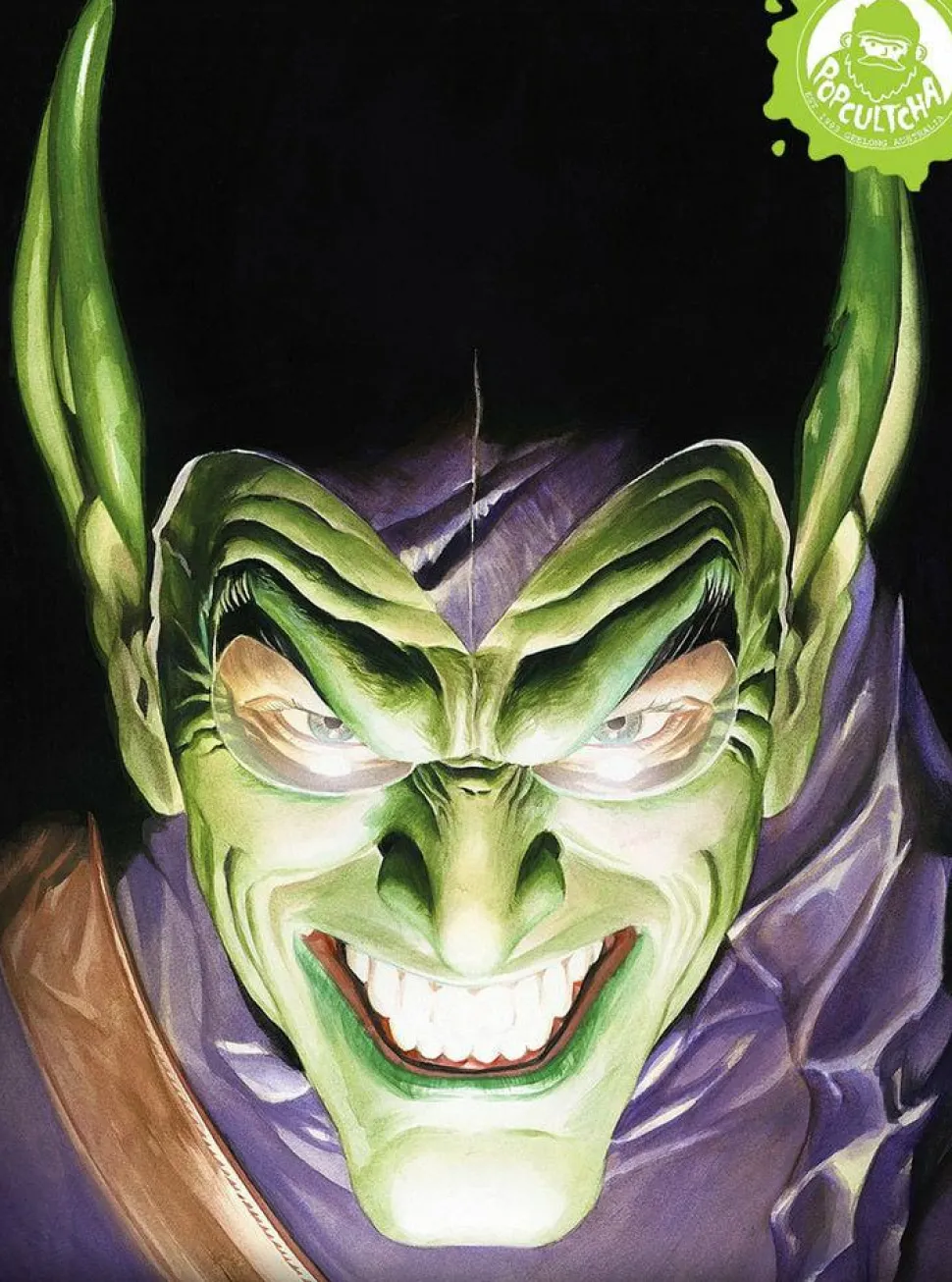 Spider-Man - Spider-Man: Portraits of Heroism & Green Goblin: Portraits of Villainy Set Fine Art Print Set by Alex Ross (Set of 2)