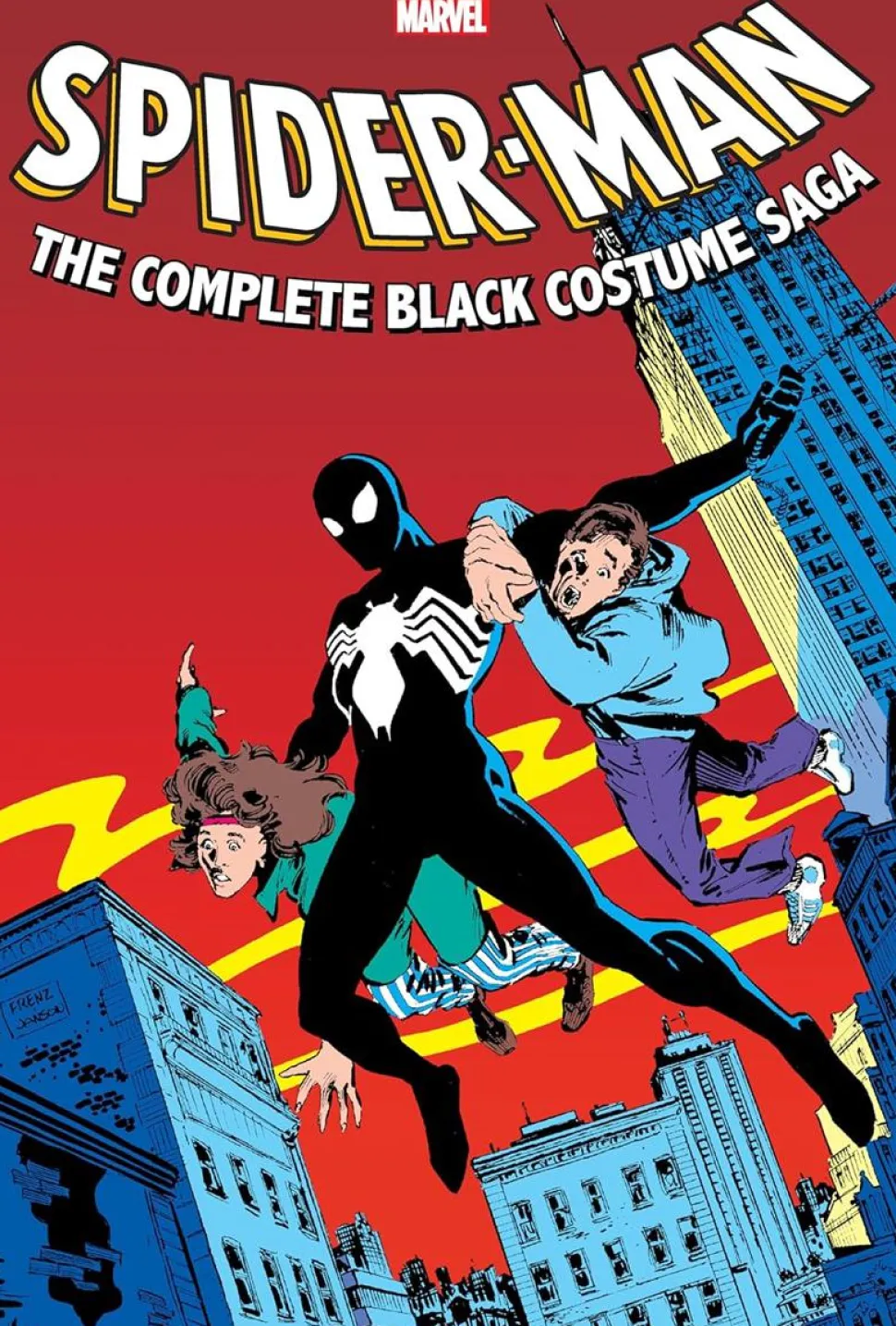 Spider-Man - The Complete Black Costume Saga Omnibus Hardcover Book
