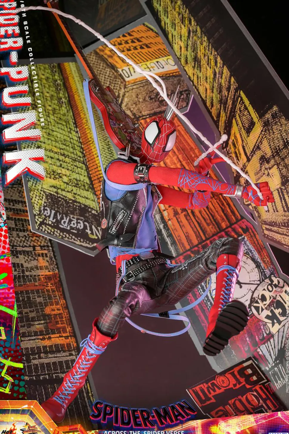 Spider-Man: Across the Spider-Verse - Spider-Punk 1/6th Scale Hot Toys Action Figure