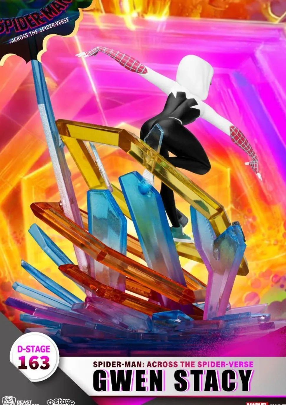 Spider-Man: Across the Spider-Verse - Gwen Stacy D-Stage 6" PVC Statue