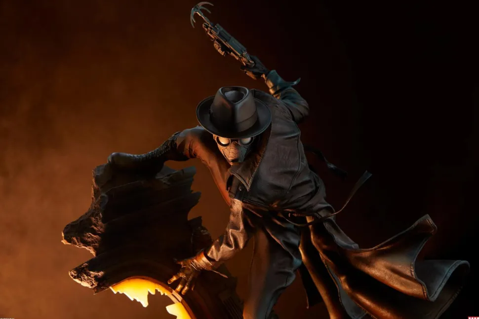 Spider-Man: Into The Spider-Verse - Spider-Man Noir 27" Premium Format Statue