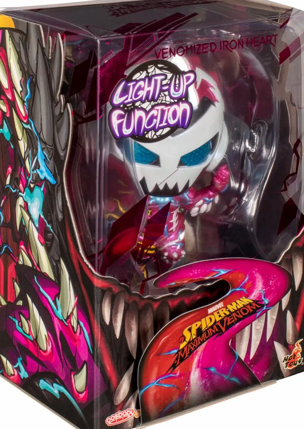 Spider-Man: Maximum Venom - Venomized Iron Heart Cosbaby (S) Hot Toys Figure