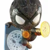 Spider-Man: No Way Home - Spider-Man Black & Gold Suit with Magic Shooter Cosbaby (S) Hot Toys Figure