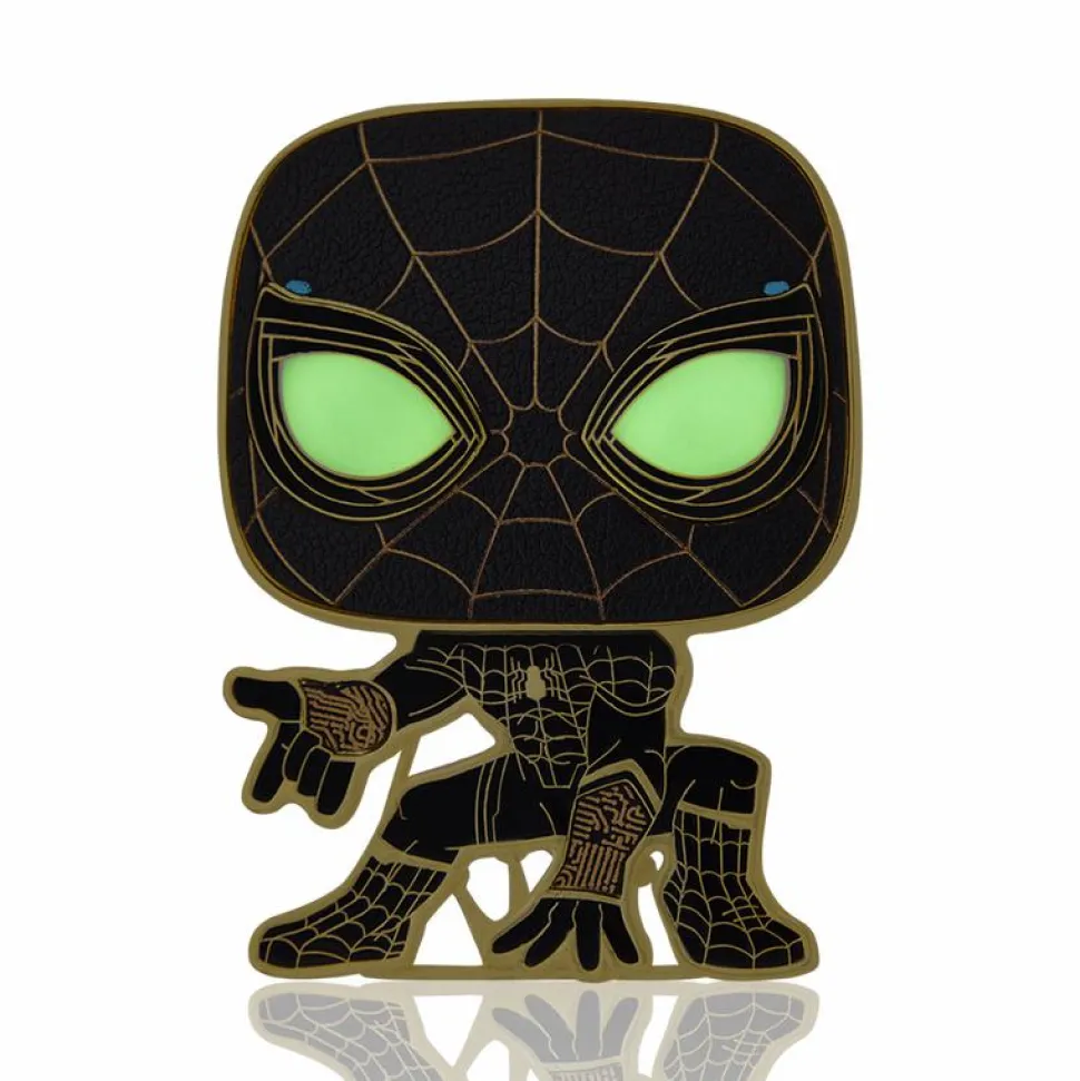 Spider-Man: No Way Home - Spider-Man Glow-in-the-Dark 4" Pop! Enamel Pin