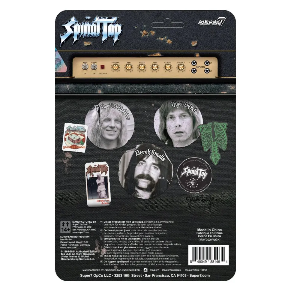 Spinal Tap - David St. Hubbins ReAction 3.75" Action Figure (Wave 1)