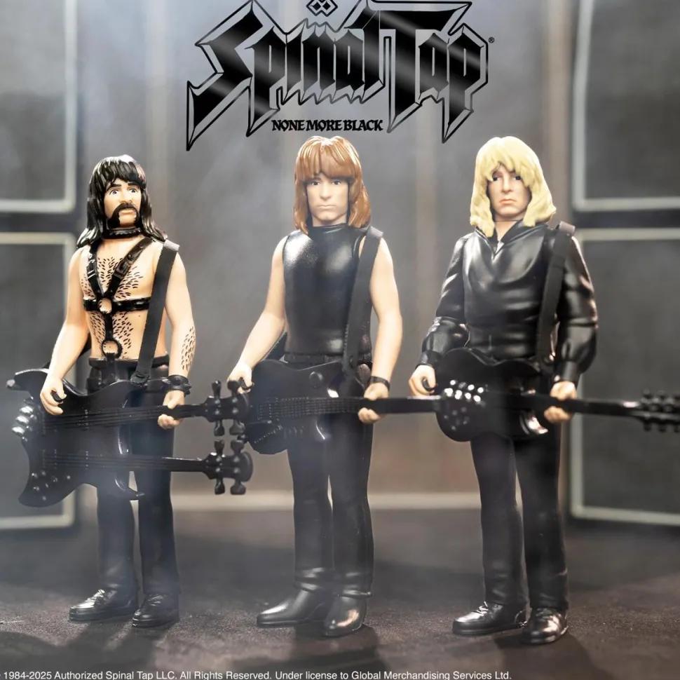 Spinal Tap - David St. Hubbins (None More Black) ReAction 3.75" Action Figure (Wave 2)