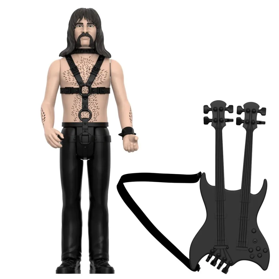 Spinal Tap - Derek Smalls (None More Black) ReAction 3.75" Action Figure (Wave 2)