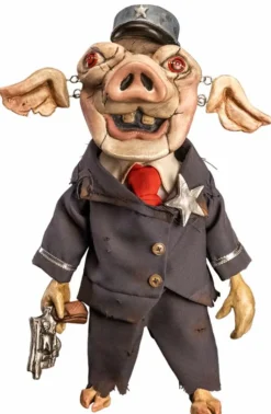 Spiral: From the Book of Saw (2021) - Mr. Snuggles Puppet 1:1 Scale Life-Size Prop Replica