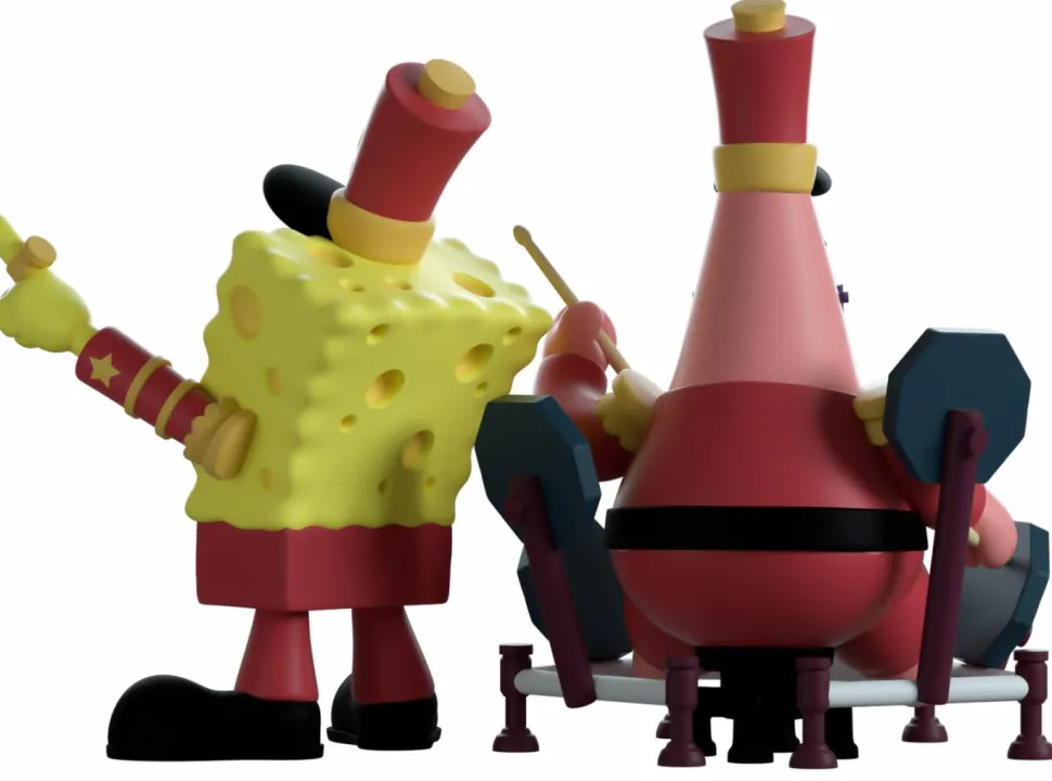 SpongeBob SquarePants - Band Geeks 4.5" Vinyl Figure 2-Pack