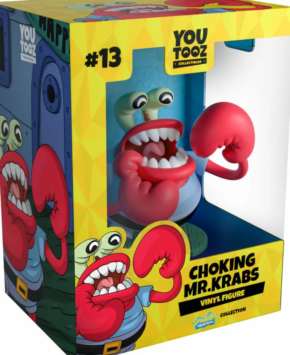 SpongeBob SquarePants - Choking Mr. Krabs 3.5" Vinyl Figure