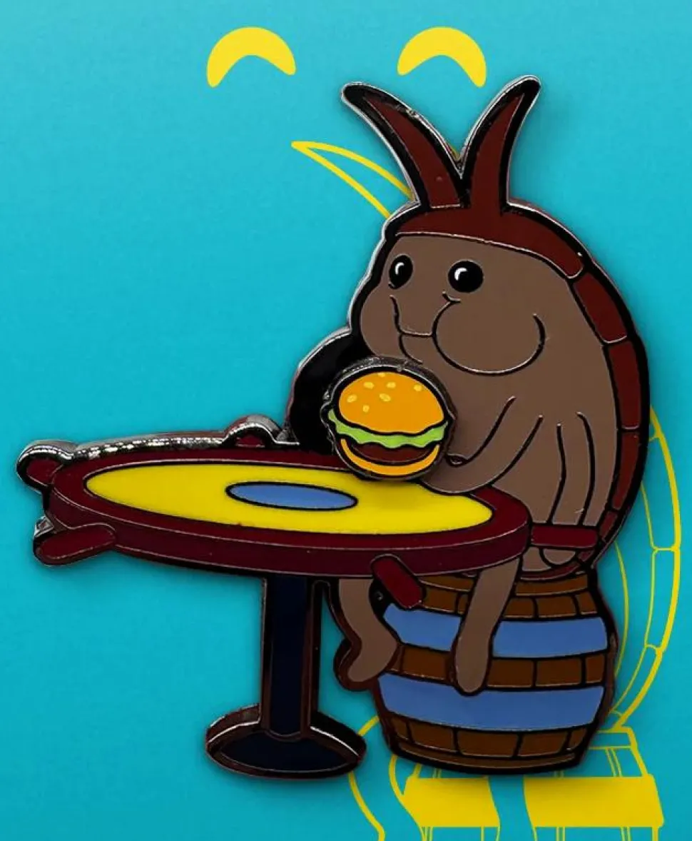 SpongeBob SquarePants - Cockroach Enamel Pin