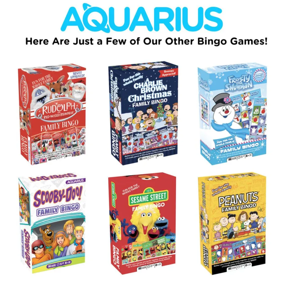 SpongeBob SquarePants - Family Bingo Card Game