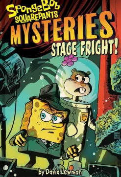 SpongeBob SquarePants - Mysteries Book 03 Stage Fright! Hardcover Book