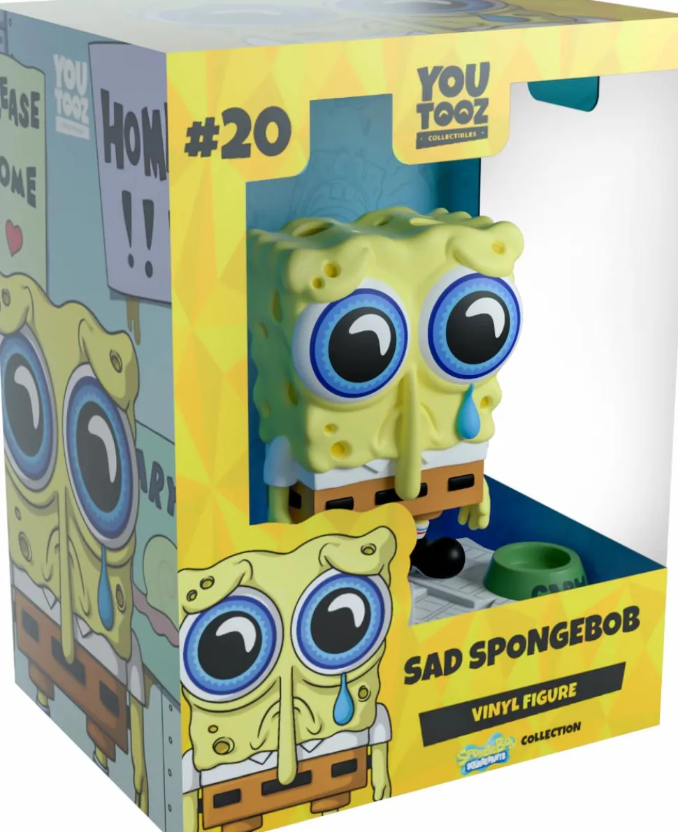SpongeBob SquarePants - Sad SpongeBob 4" Vinyl Figure