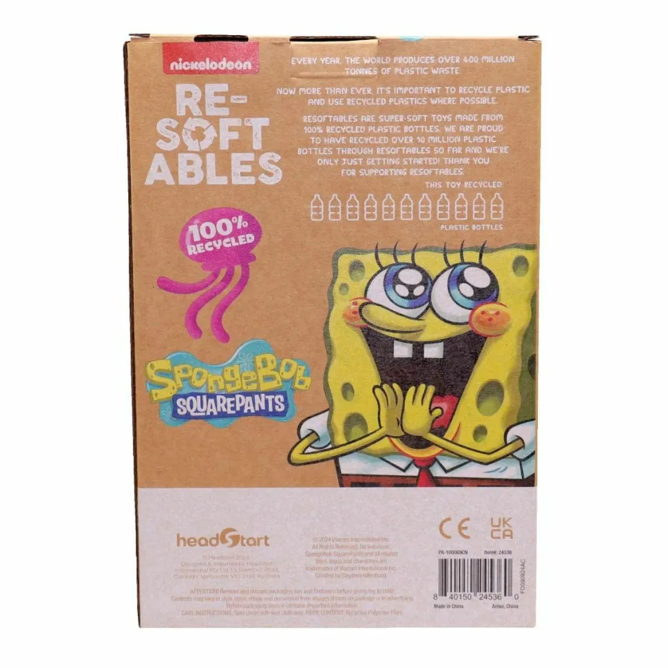 SpongeBob SquarePants - SpongeBob SquarePants Re-Softables 10" Plush