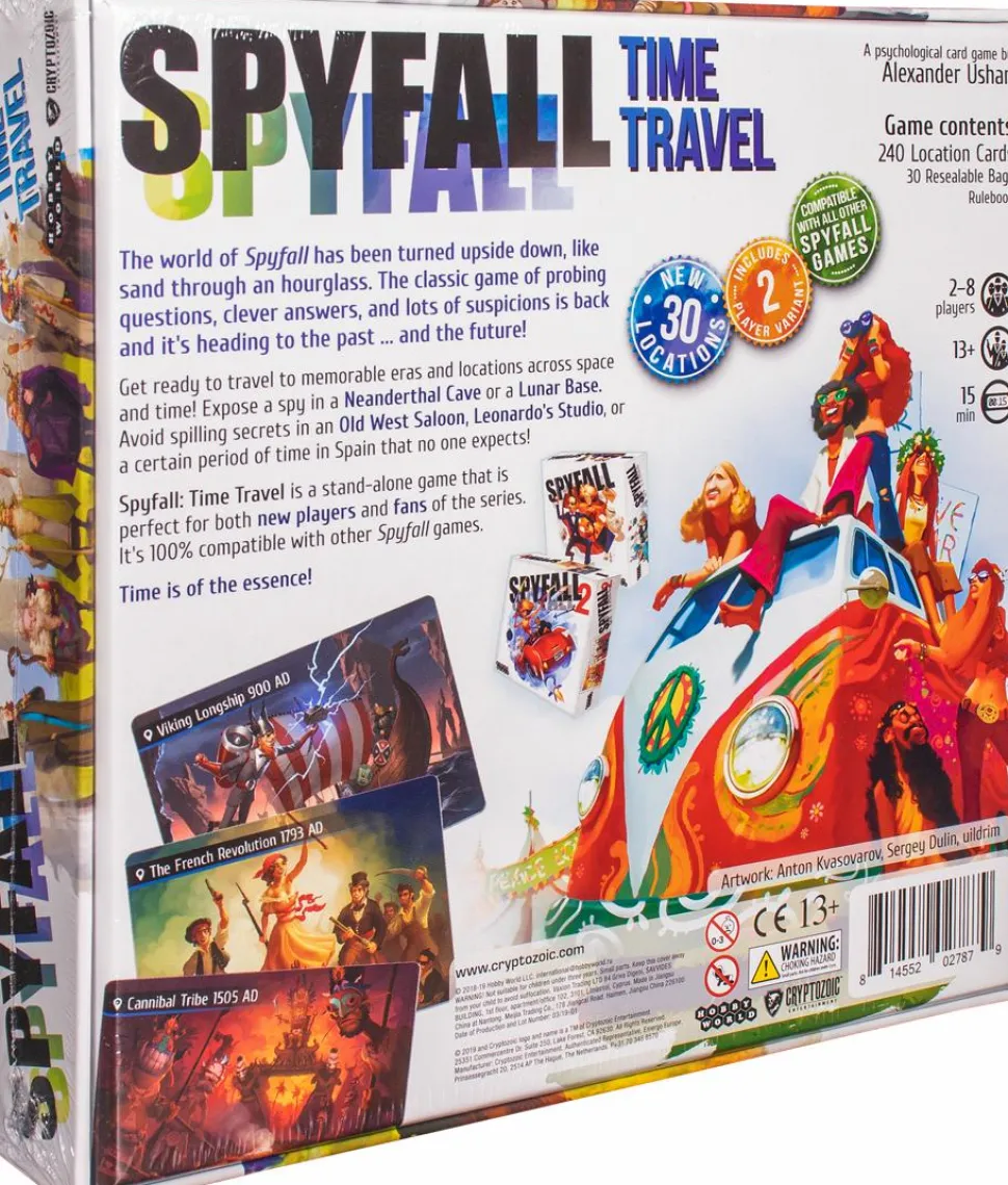 Spyfall - Time Travel Card Game