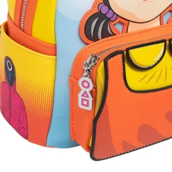 Squid Game - Young Hee Cosplay Singing Light Up 10” Faux Leather Mini Backpack (Int Sales Only)
