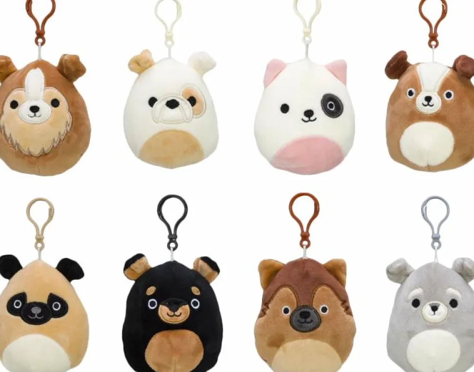 Squishmallows - Dogs Series 2 3.5” Clip On Plush (Lucky Dip)