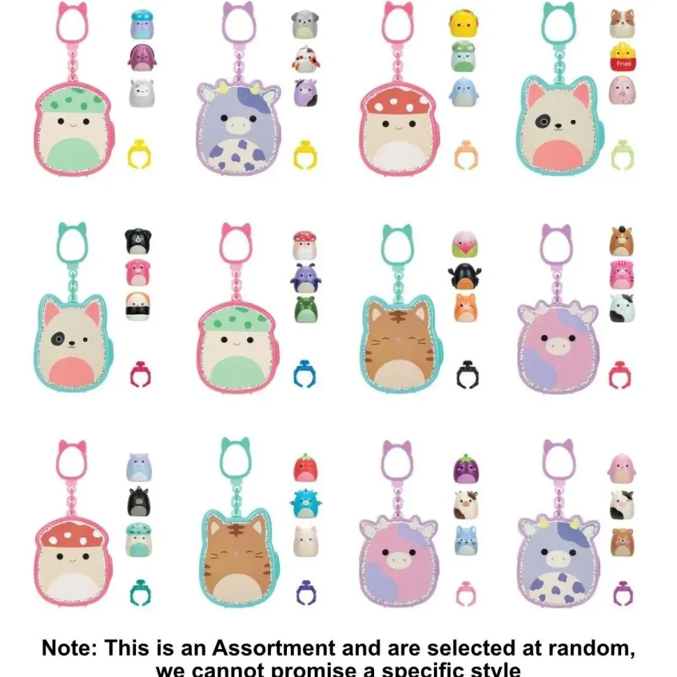Squishmallows - Series 01 Mystery Mini-Squish Squish-a-longs Blind Box (Display of 24)