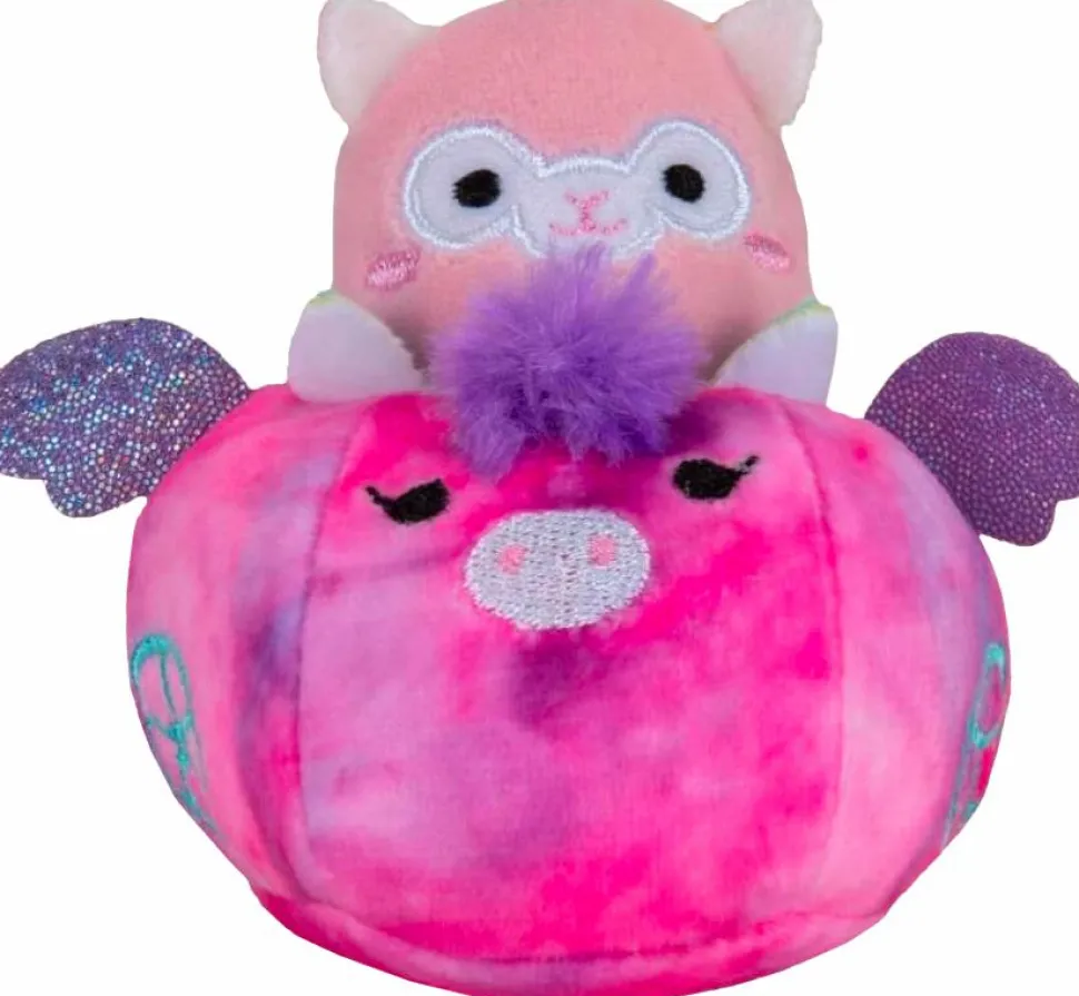 Squishville - Mauve the Alpaca in Carriage Mini Squishmallows 2” Plush