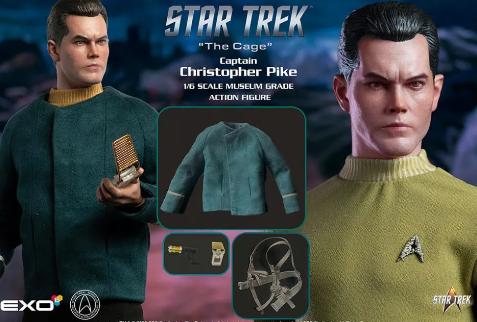 Star Trek - Captain Christopher Pike 1/6th Scale Action Figure