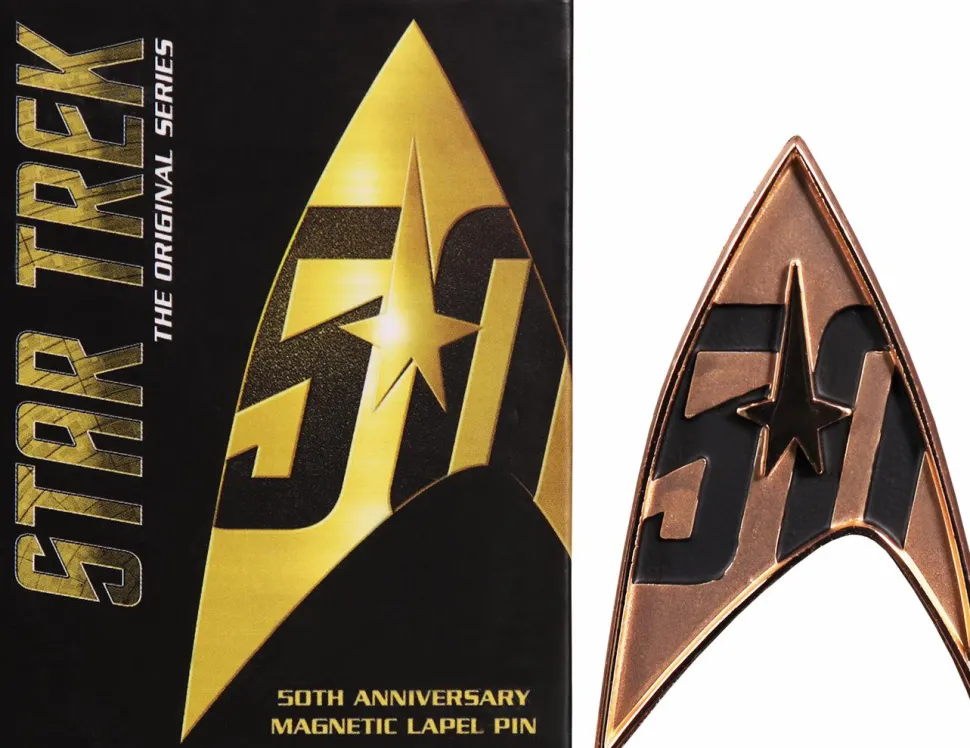 Star Trek - 50th Anniversary Magnetic Badge
