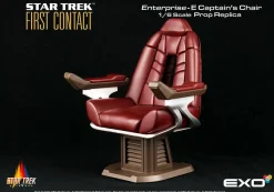 Star Trek: First Contact - Enterprise-E Captain’s Chair 1/6th Scale Prop Replica