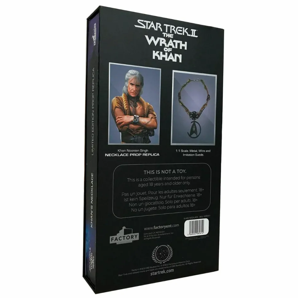 Star Trek II: The Wrath of Khan - Khan’s Necklace 1:1 Scale Life-Size Prop Replica