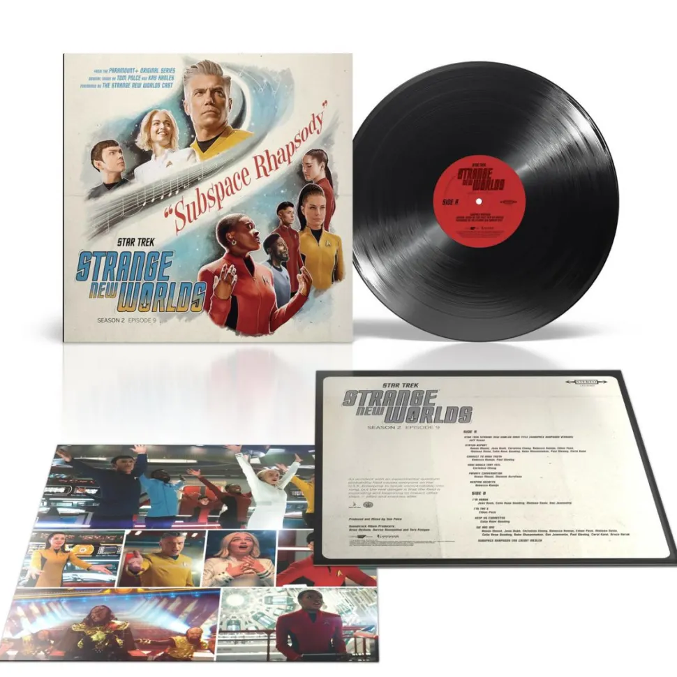 Star Trek Strange New Worlds Season 2 - Subspace Rhapsody Original Television Soundtrack LP Vinyl Record