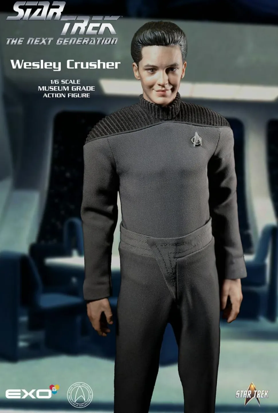 Star Trek: The Next Generation - Wesley Crusher 1/6th Scale Action Figure
