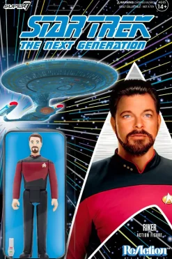 Star Trek: The Next Generation - Commander Riker ReAction 3.75ā Action Figure