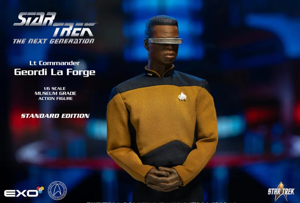 Star Trek: The Next Generation - Commander Geordi La Forge (Standard Version) 1/6th Scale Action Figure