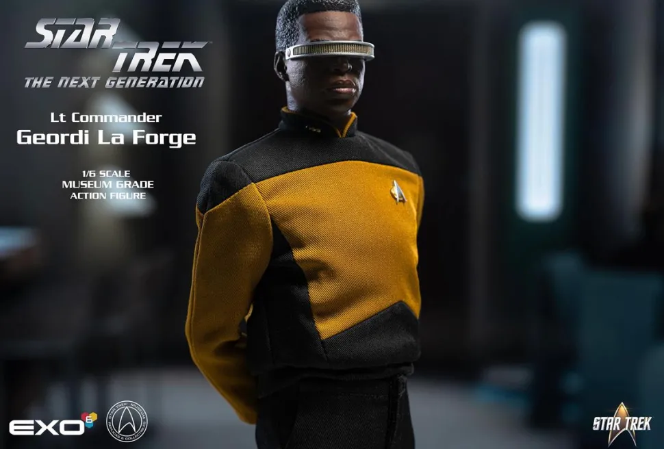 Star Trek: The Next Generation - Commander Geordi La Forge (Standard Version) 1/6th Scale Action Figure
