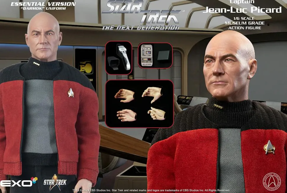 Star Trek: The Next Generation - Captain Jean-Luc Picard (Darmok Uniform) 1/6th Scale Action Figure
