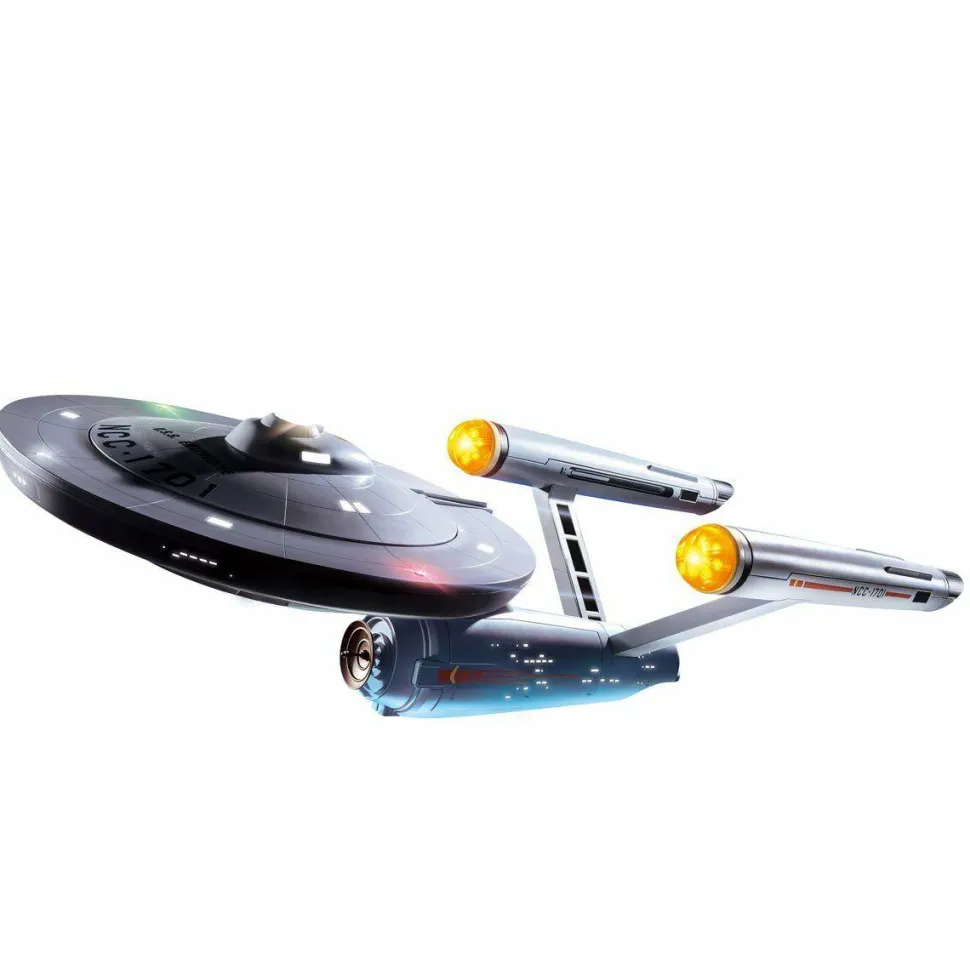 Star Trek: The Original Series - U.S.S. Enterprise NCC-1701 Playmobil 42” Vehicle Playset (70458)