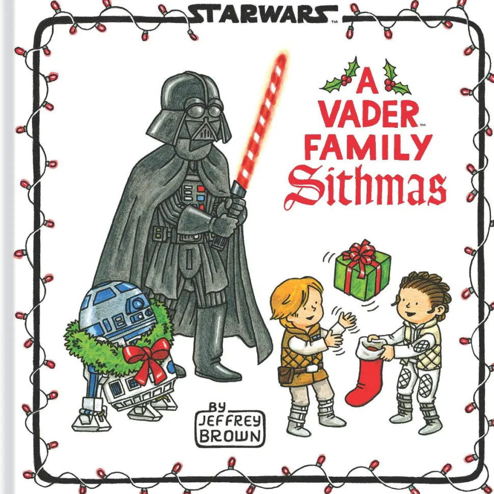 Star Wars - A Vader Family Sithmas by Jeffrey Brown Hardcover Book