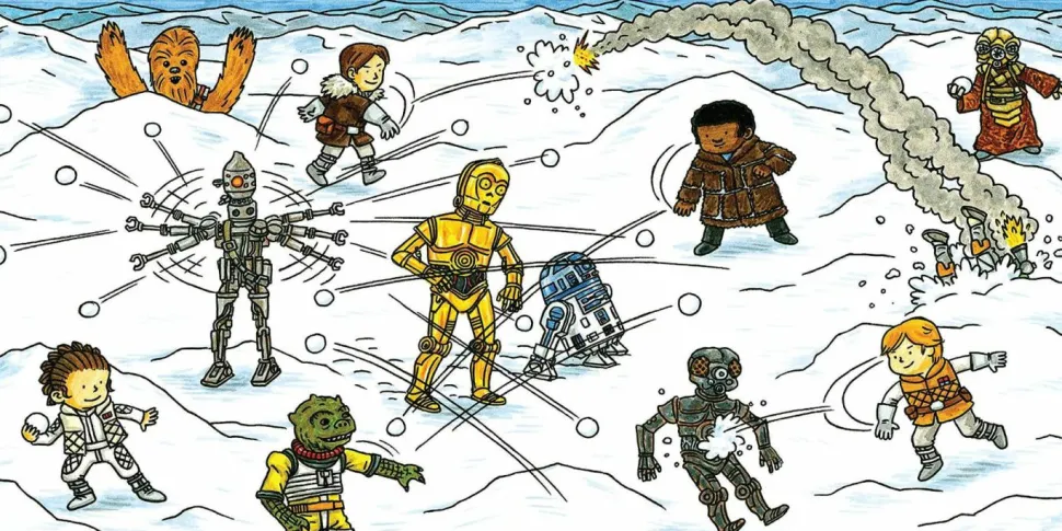 Star Wars - A Vader Family Sithmas by Jeffrey Brown Hardcover Book