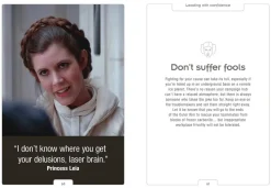 Star Wars - Be More Leia: Find Your Rebel Voice and Fight the System Hardcover Book